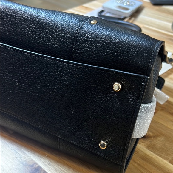 Coach Black Leather Women's Bag - Picture 7 of 10